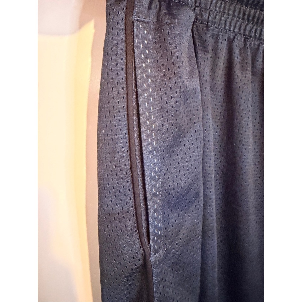 Foundry Supply Men's 3XL Big & Tall Black Navy Mesh Athletic Gym Shorts - Picture 4 of 9